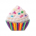 Colchão Inflável P/ Piscina Cupcake 1.42m X 1.35m - Intex