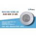 Refletor Tecno Led Slim Smd 18 Abs Plug 1/2 Rgb - Pooltec