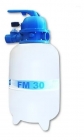 Kit de Filtro e Bomba p/ piscinas Fm 30 + Bmc 25 1/4 Cv Sodramar