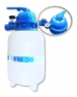 Kit de Filtro e Bomba p/ piscinas Fm 30 + Bmc 25 1/4 Cv Sodramar